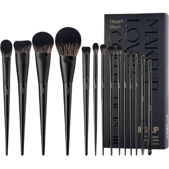 JESSUP Matte Black Versatile Brush Collection T336 - 14 szt.
