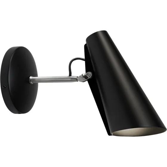 Lampa ścienna Northern Birdy 31,5 cm czarna/stalowa