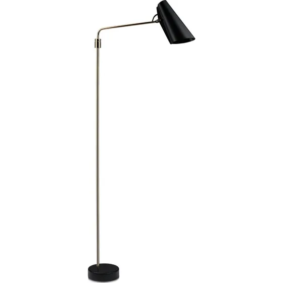 Northern Birdy Swing Lampa Podłogowa Black/Brass