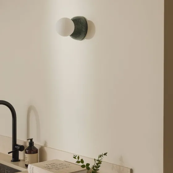 Globen Lighting Kinkiet Torrano 13 cm, zielony, IP44