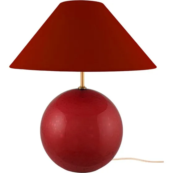 Globen Lighting Lampa stołowa Iris 35 Burgundy