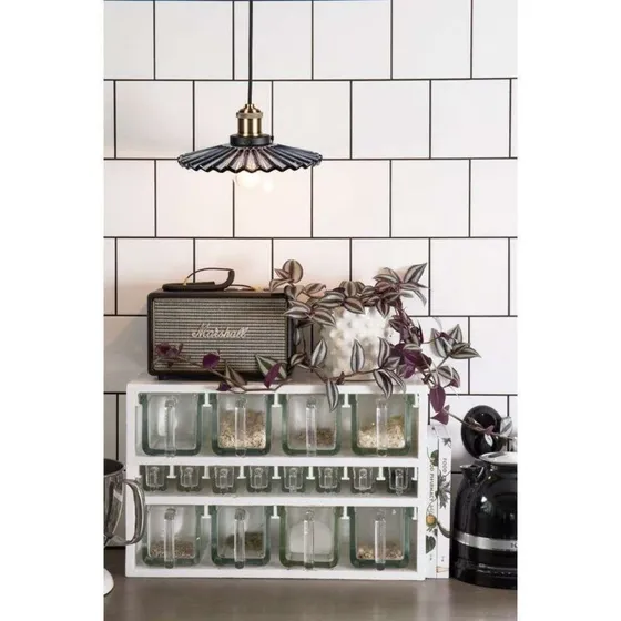 Globen Lighting Lampa wisząca Cobbler 25 Smoke