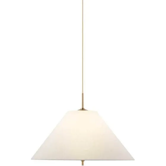 Globen Lighting żyrandol IRIS kremowy Ø 50 cm