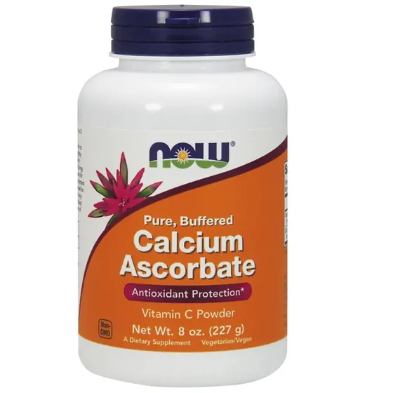 Now Foods Calcium Ascorbate 227 g - Askorbinian Wapnia