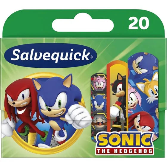 Salvequick Sonic plastry dla dzieci, 20 sztuk