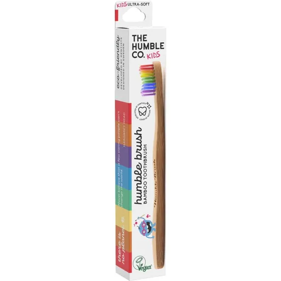 The Humble Co. Kids Proud Edition Bambusowa Szczoteczka Ultra-soft