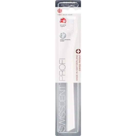 Swissdent Profi Gentle Extra Soft szczoteczka do zębów Biała