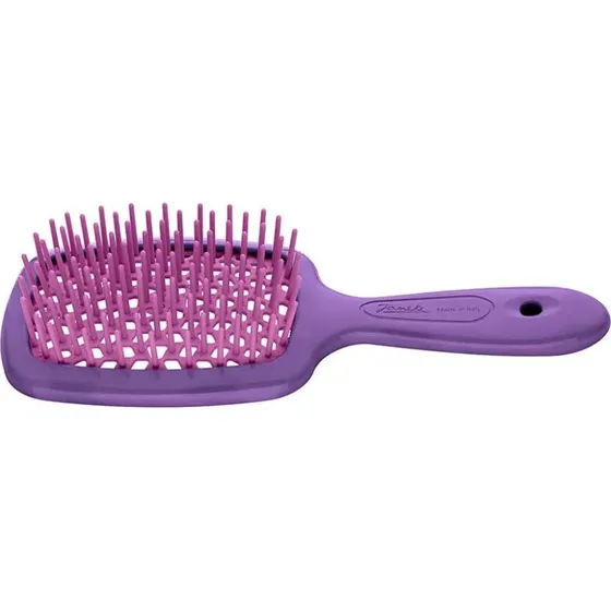 Janeke Small Superbrush szczotka do włosów Fioletowo-Różowa