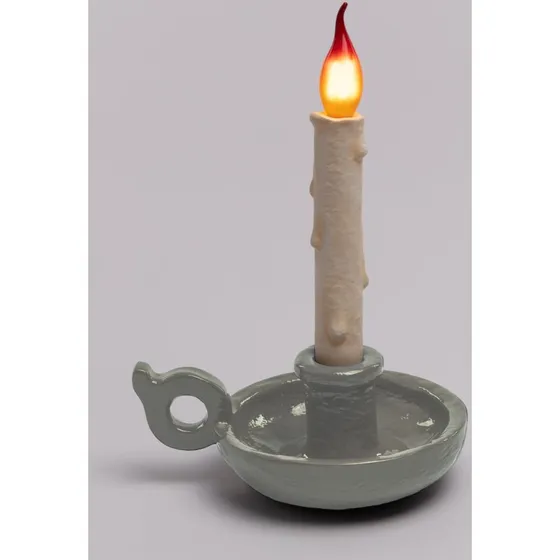 Seletti Bugia Blow ToGo Lampa Stołowa Grey