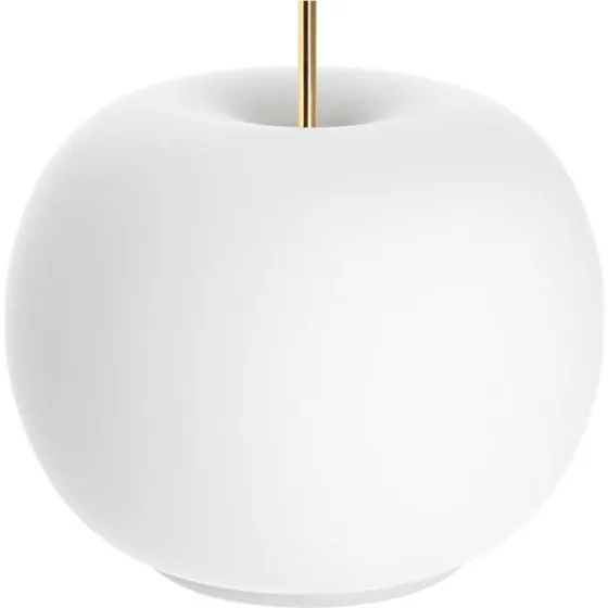 Kushi Mobile Lampa Stołowa Brass KDLN - Białe Szkło, Mosiądz