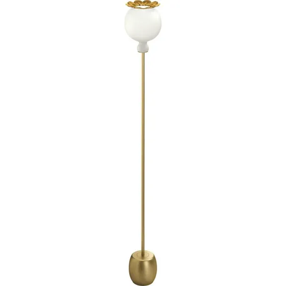 Kundalini Opyo Lampa Podłogowa Brass - Design Kształt Maku