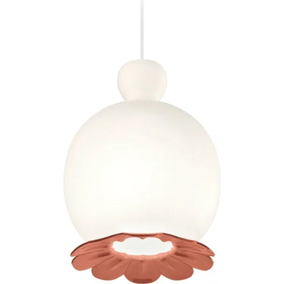 Lampa Wisząca Kundalini Opyo Coral – Szkło Opalowe, Koralowy Róż