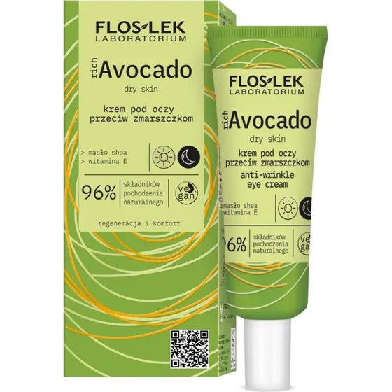 Floslek richAvocado krem pod oczy przeciw zmarszczkom 30ml