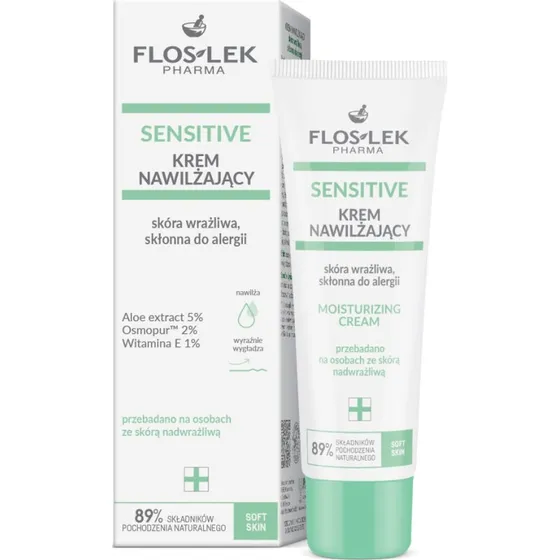 Floslek Sensitive krem nawilżający do twarzy 50ml