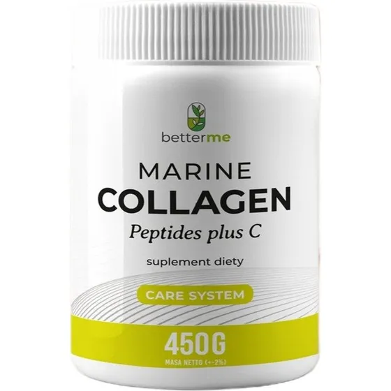 BetterMe Marine Collagen Peptides Plus C, 450g
