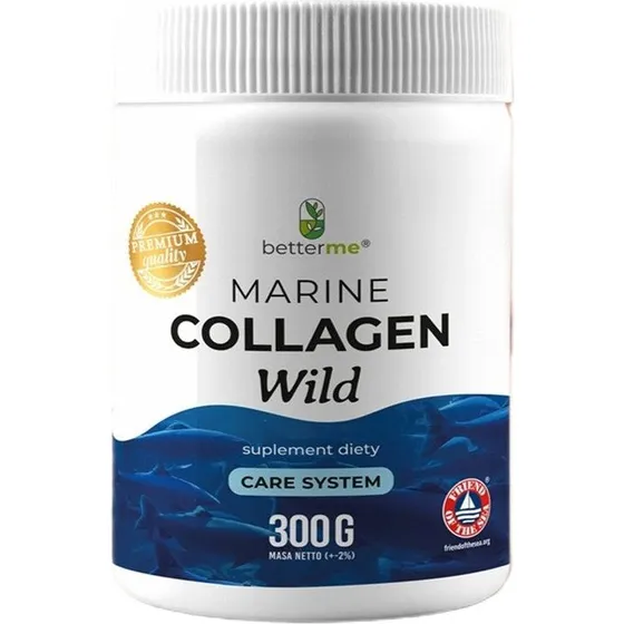 BetterMe Marine Collagen Wild - Kolagen z Dorsza Atlantyckiego 300g
