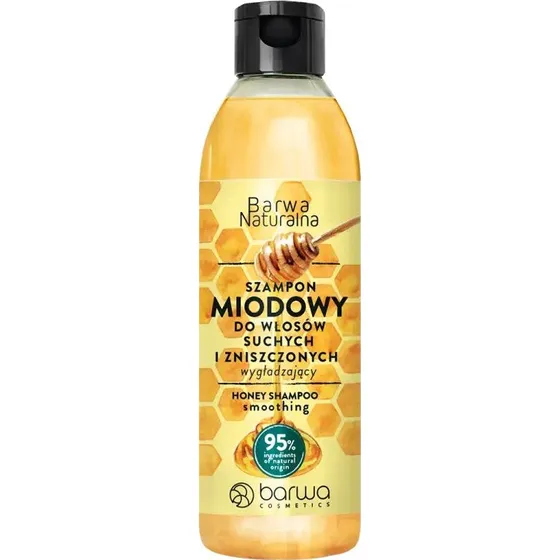 Barwa Naturalna Szampon Miodowy Wygładzający 300ml