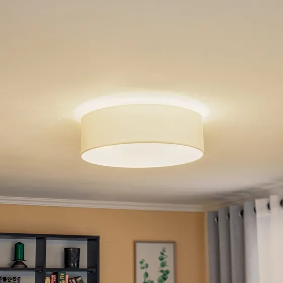 Euluna Lampa Sufitowa Roller Ø40 Ecru
