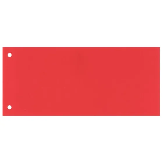 Esselte Przekadki 1/3 A4 Czerwone 180 gsm