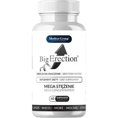 Medica-Group BigErection suplement diety, 60 kapsułek