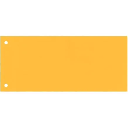 Esselte Przekładki 1/3 A4 Żółte 180 gsm 240x105 mm