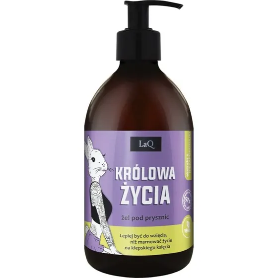 LaQ Królowa Życia żel pod prysznic Niezapominajka 500ml