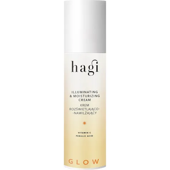 Hagi Glow krem rozświetlająco-nawilżający na dzień, 50ml