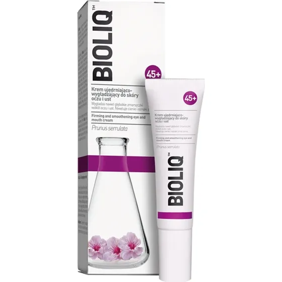 BIOLIQ 45+ Krem ujędrniająco-wygładzający do oczu i ust, 15ml