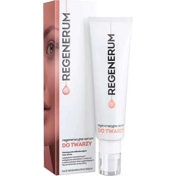 Regenerum Regeneracyjne serum do twarzy z peptydami, 50ml