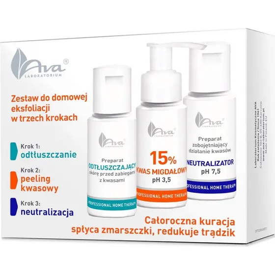 Ava Laboratorium Professional Home Therapy zestaw do eksfoliacji 15%