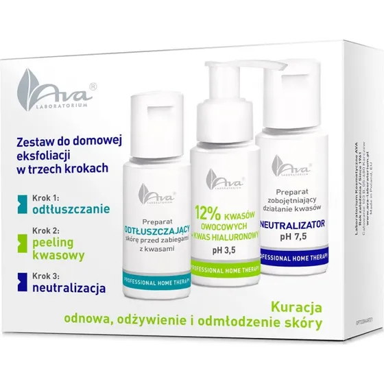 Ava Laboratorium Professional Home Therapy zestaw do eksfoliacji