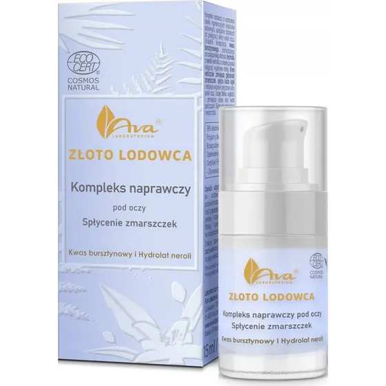 Ava Laboratorium Złoto Lodowca kompleks naprawczy pod oczy 15ml