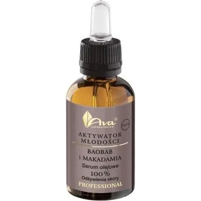 Ava Laboratorium Aktywator Młodości PLUS Serum Baobab i Makadamia 30ml