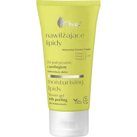 Ava Laboratorium Nawilżający żel pod prysznic z peelingiem 150ml