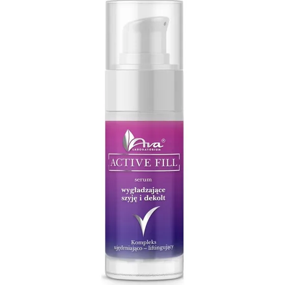Ava Laboratorium Active Fill serum wygładzające szyję i dekolt 30ml