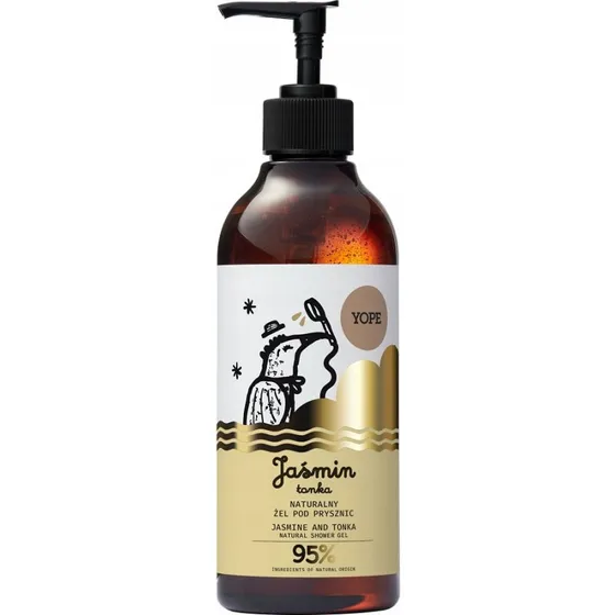 Yope Naturalny żel pod prysznic Jaśmin & Tonka 400ml