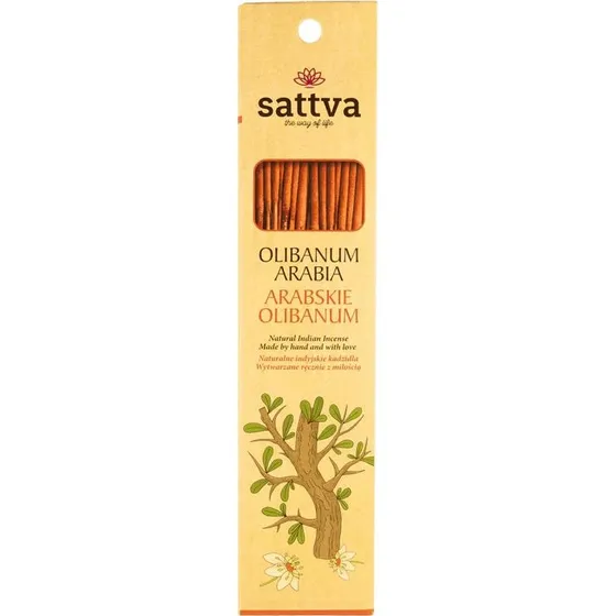 Sattva Natural Indian Incense Olibanum Arabia - 15 sztuk