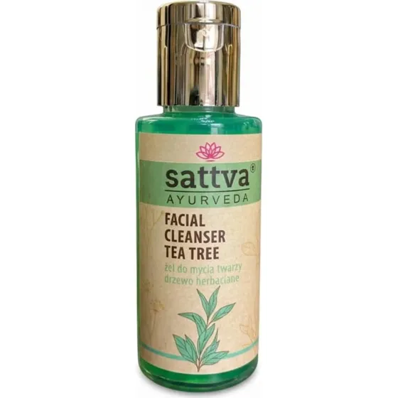 Sattva Facial Cleanser żel do mycia twarzy z drzewem herbacianym 100ml