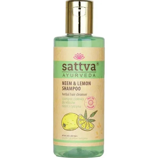 Sattva Neem & Lemon Shampoo 210ml