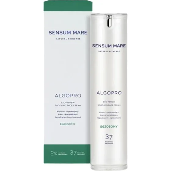 Sensum Mare Algopro kojąco-regenerujący krem z egzosomami 50ml