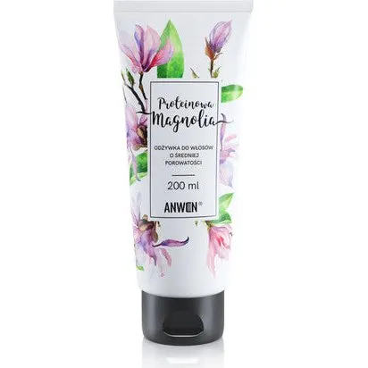 Anwen Odżywka Proteinowa Magnolia dla włosów o średniej porowatości 200ml