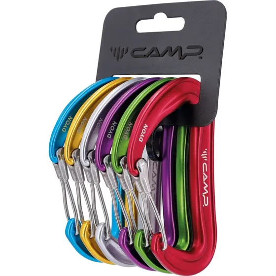 Camp Dyon Rack Pack 6 szt. - karabinki z nakadk SphereLock