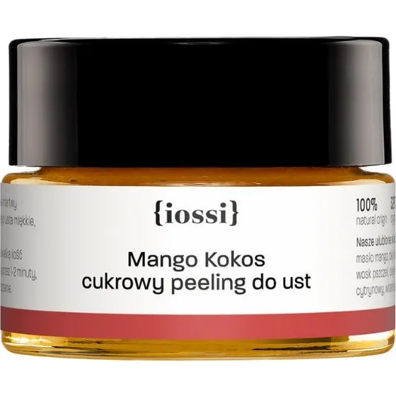Iossi Mango Kokos cukrowy peeling do ust 15ml