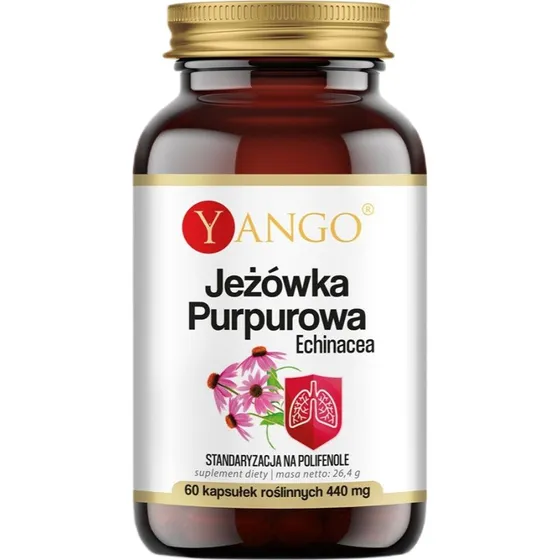 Yango Jeżówka Purpurowa Echinacea 60 kapsułek