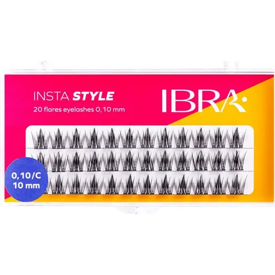Ibra Insta Style kępki rzęs 10mm Black (1 szt.)