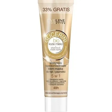 Eveline Cosmetics Glicerini 5w1 krem-maska do rąk i paznokci 100ml