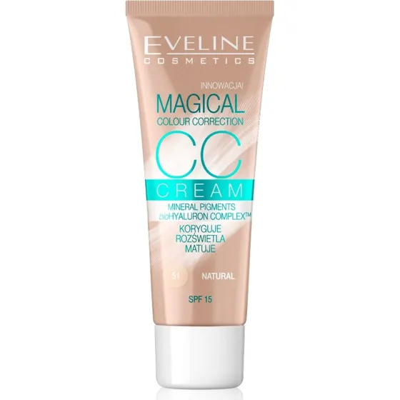 Eveline Cosmetics Magical Colour Correction CC 53 Beige 30ml