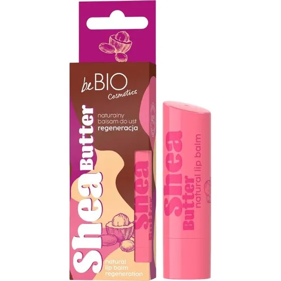 BeBio Ewa Chodakowska Naturalny balsam do ust Masło Shea 5g