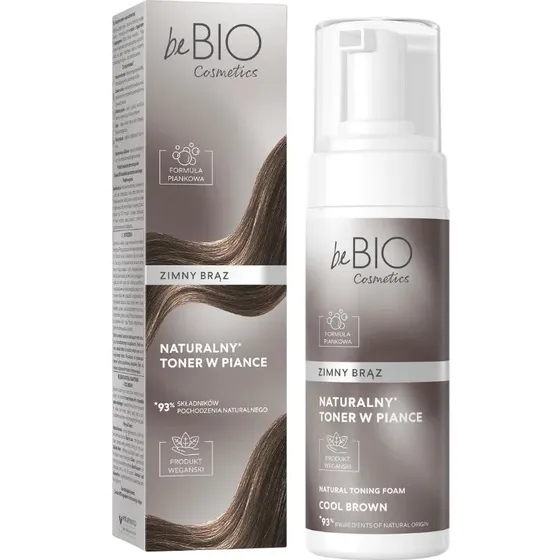 BeBio Ewa Chodakowska Naturalny toner w piance Ciepły Brąz