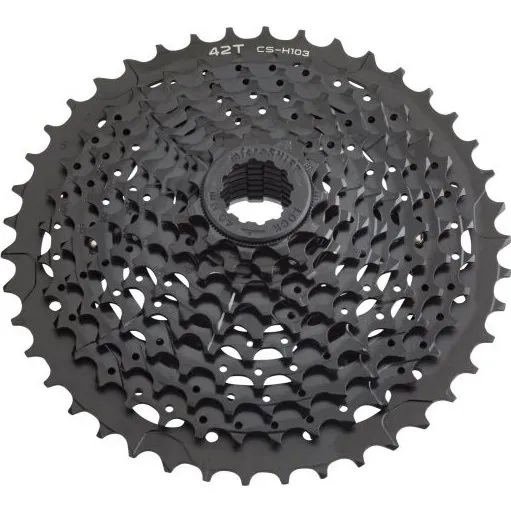 Microshift XLE 10-rzdowa Kasetka Stalowa 11-40T Czarna